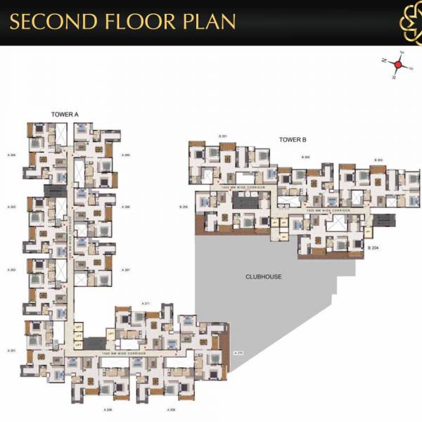  flamingo Casagrand Flamingo Cluster Plan