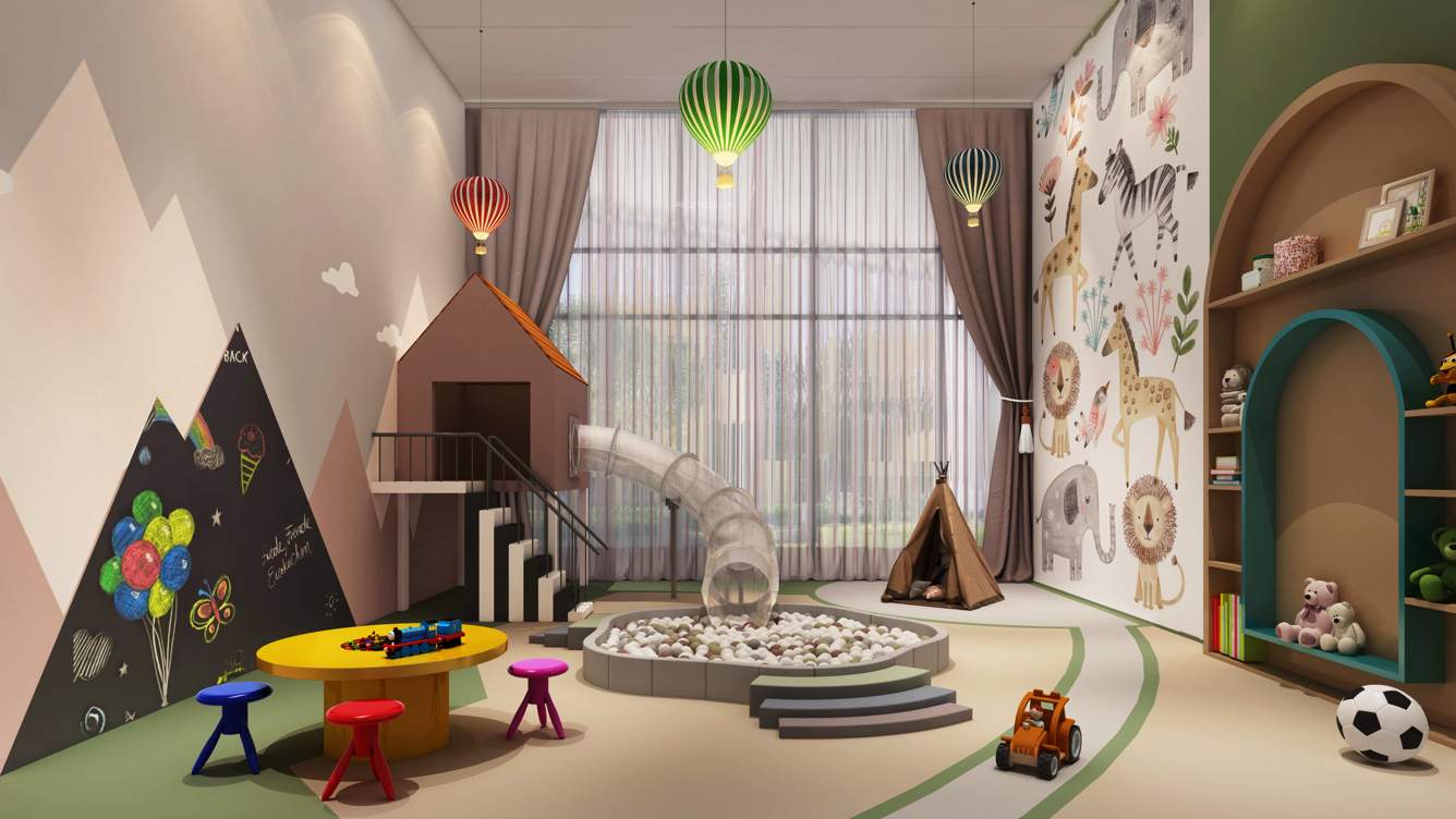  flamingo Children's play area