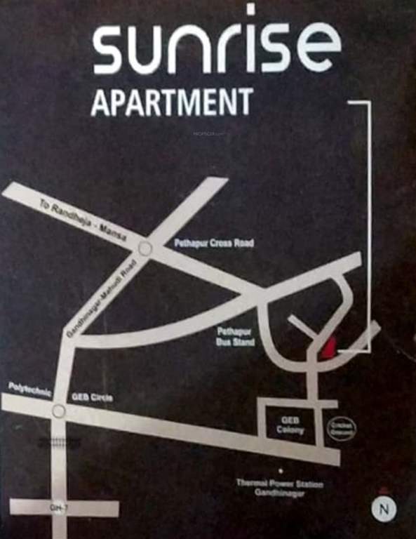  sunrise appartment  Location Plan