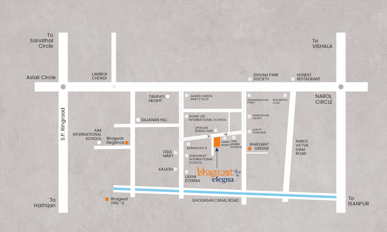  bhagwat elegna Location Plan
