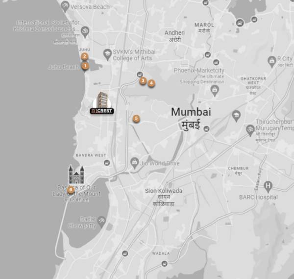  81-crest-wing-a Location Plan
