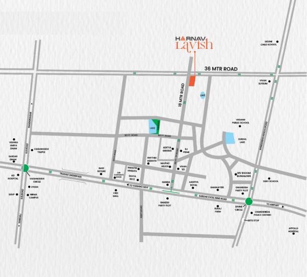  lavish Location Plan