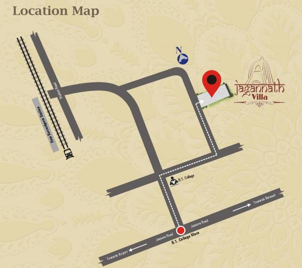  jagannath-villa Location Plan
