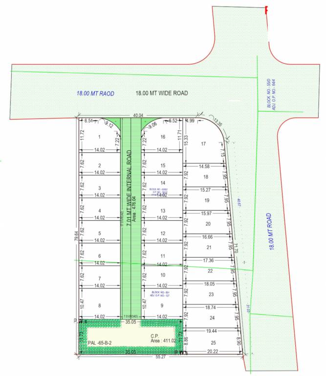Elevation  shukan bunglows Elevation