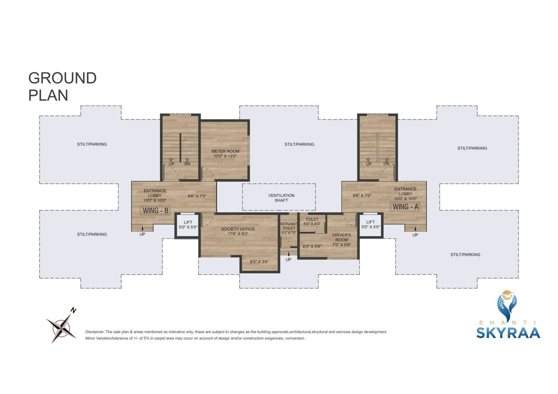  skyraa Skyraa Cluster Plan For Ground Floor
