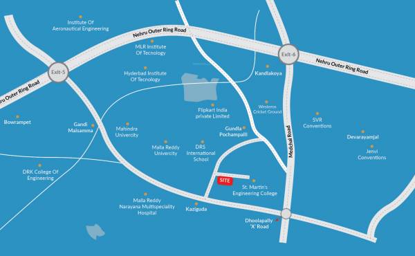  lake-side Location Plan