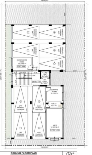  kalponik-co-operative-hig Kalponik Co Operative HIG Cluster Plan for ground Floor
