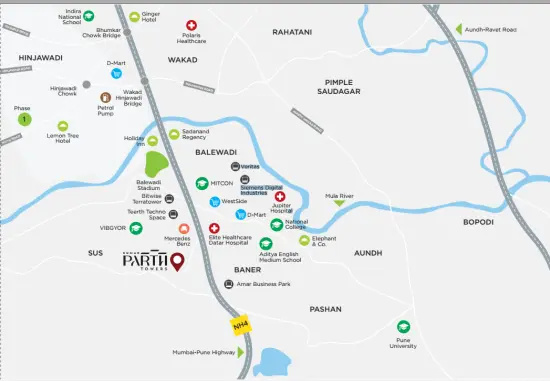  parth-tower-c2 Location Plan