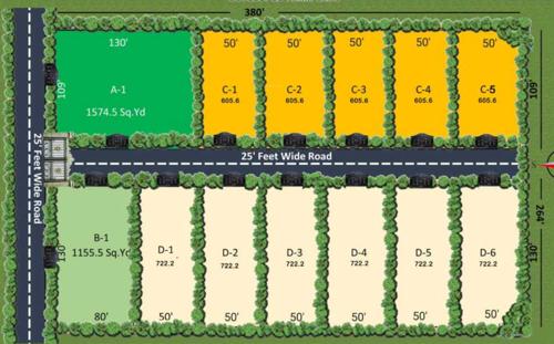  namo-green-farm Layout Plan