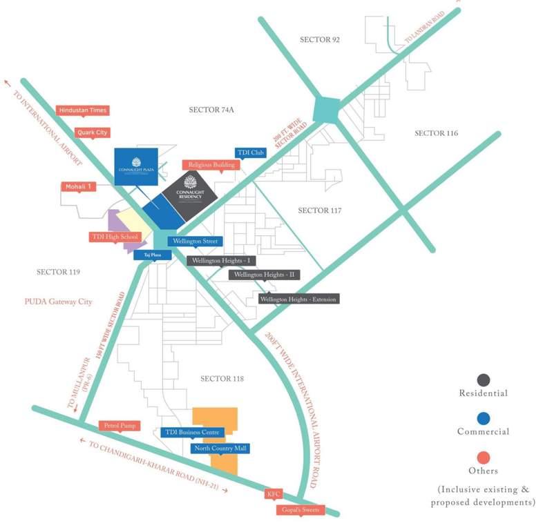  connaught plaza Location Plan