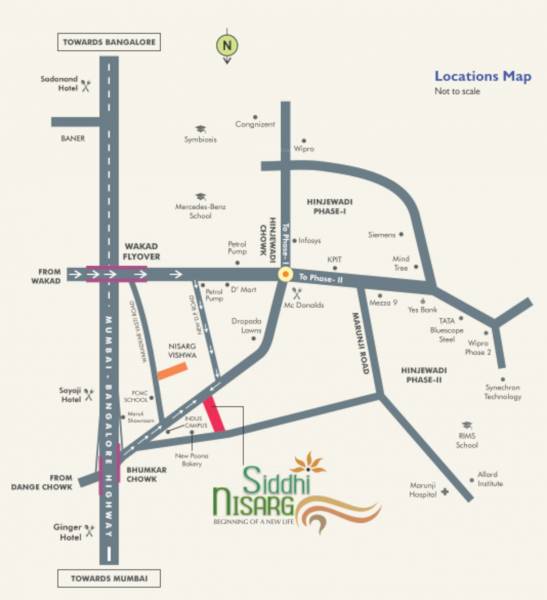  siddhi-nisarg-c-building Location Plan