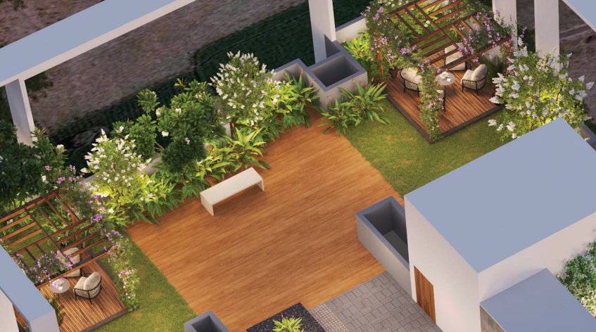  solitaire Terrace Garden