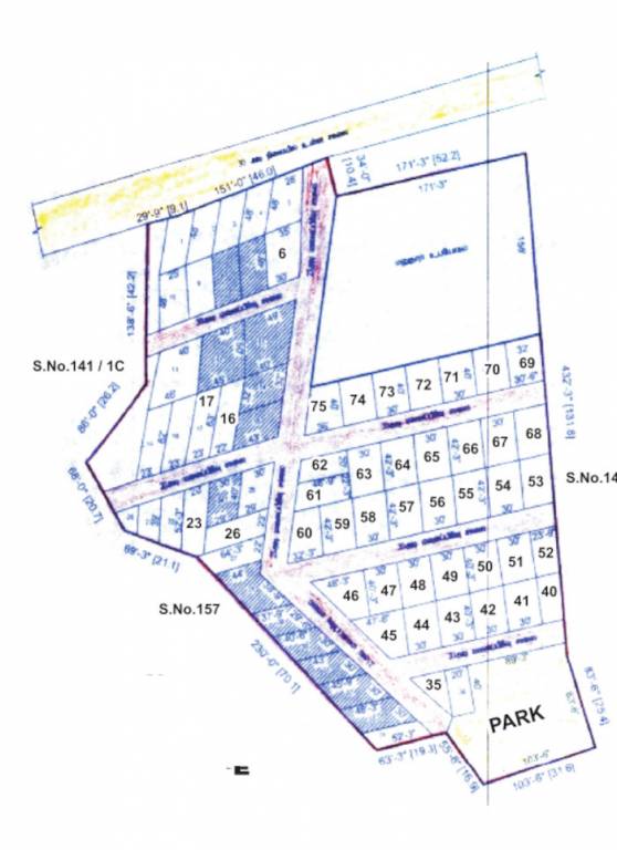  sakthi murugan nagar Layout Plan