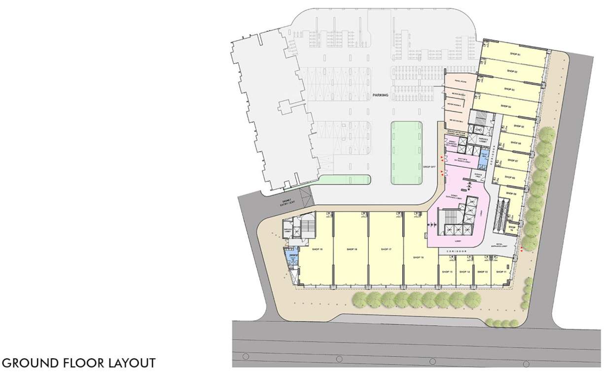  vikhroli signet Lodha Vikhroli Signet Ground Cluster Plan