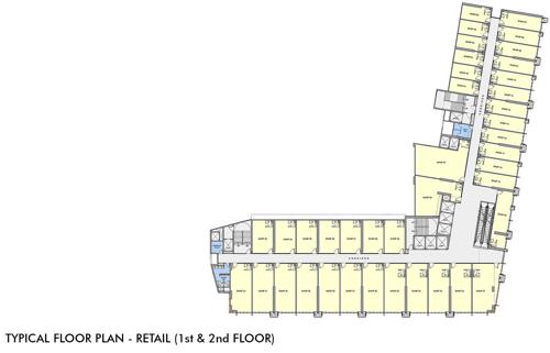 vikhroli-signet Lodha Vikhroli Signet Retail Cluster Plan From 1st To 2nd Floor