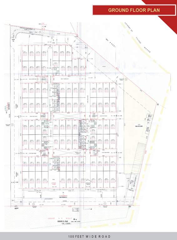  salasar textile market 1 Cluster Plan For Ground Floor