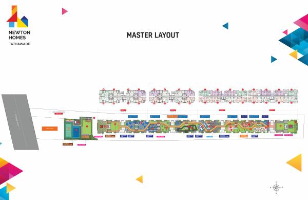  newton-homes-tathawade-phase-ii Master Plan