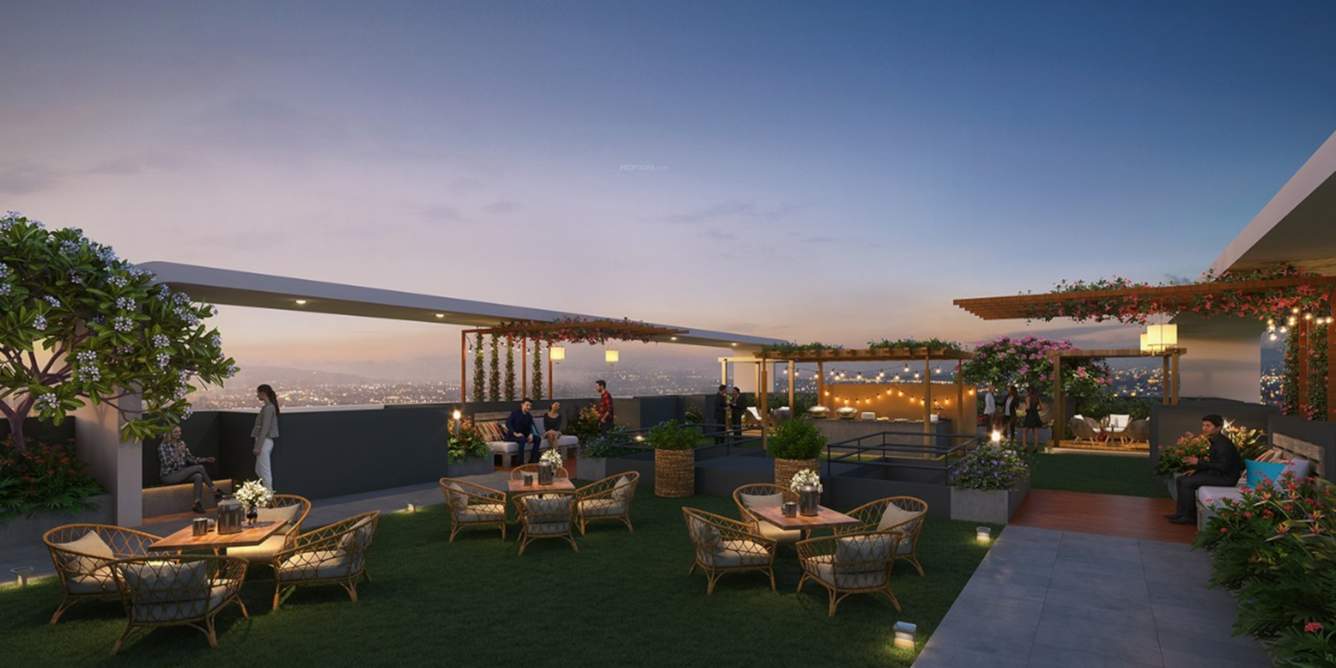  newton homes tathawade phase ii Terrace Garden