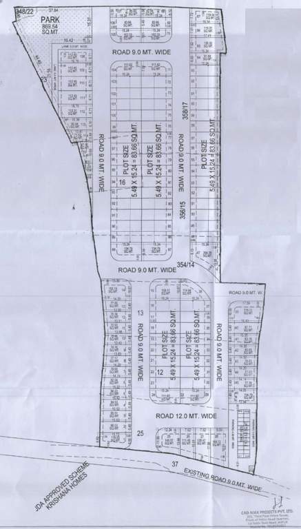  goverdhan vatika block a Master Plan