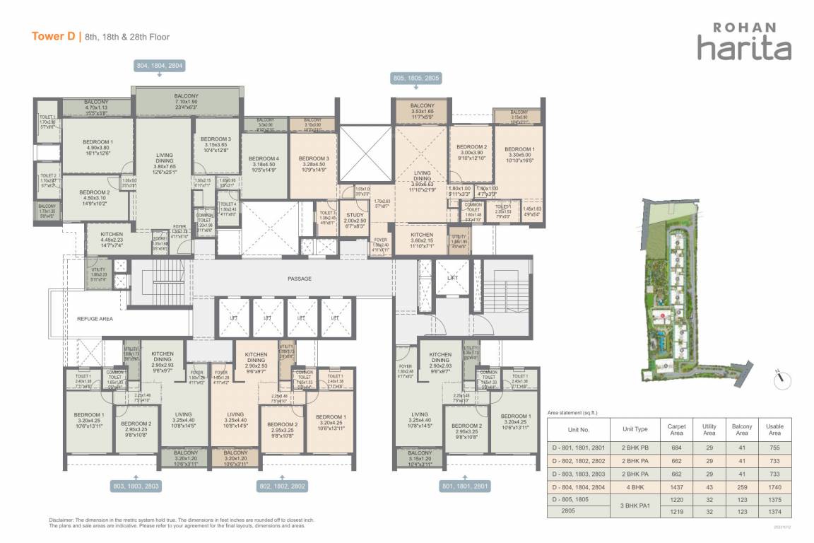 harita phase 1 Wing D Cluster Plan