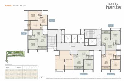 Wing E Cluster Plan harita-phase-1 Wing E Cluster Plan