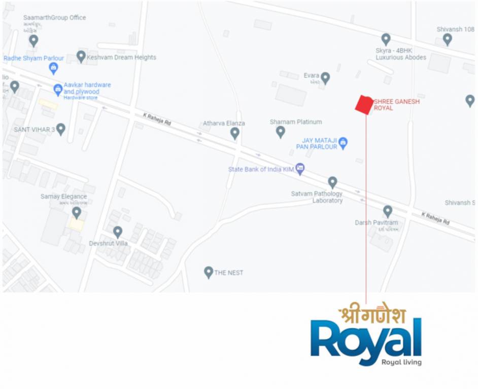  shree ganesh royal Location Plan