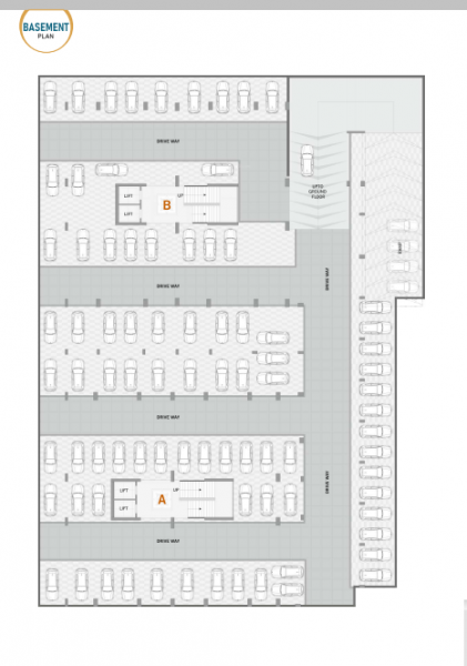  elegance A Cluster Plan for Basement  Floor