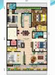 Luxury Floors Cluster Plan from 1st to 4th Floor  luxury-floors Luxury Floors Cluster Plan from 1st to 4th Floor