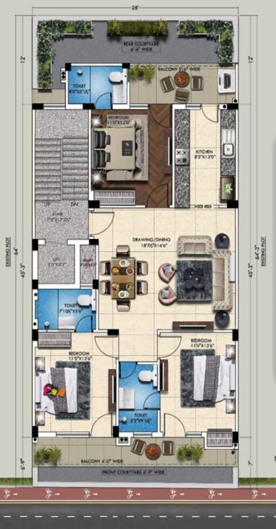  park view floors RR Park View Floors Typical Cluster Plan