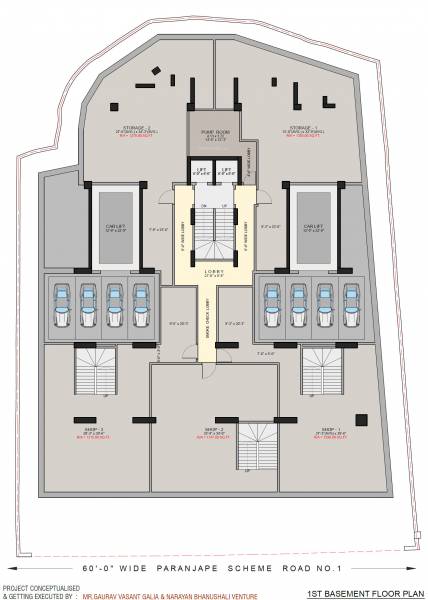  gala-quest Gala Quest Basement Floor Cluster Plan