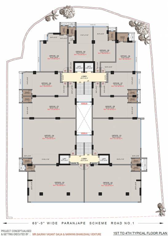 gala quest Gala Quest Cluster Plan from 1st to 4th Floor
