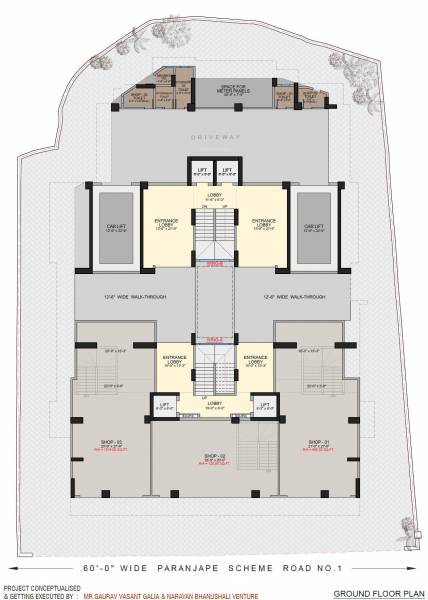  gala-quest Gala Quest Ground Floor Cluster Plan