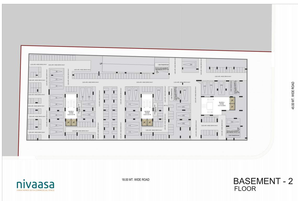  nivaasa Nivaasa Basement 2 Floor Cluster Plan