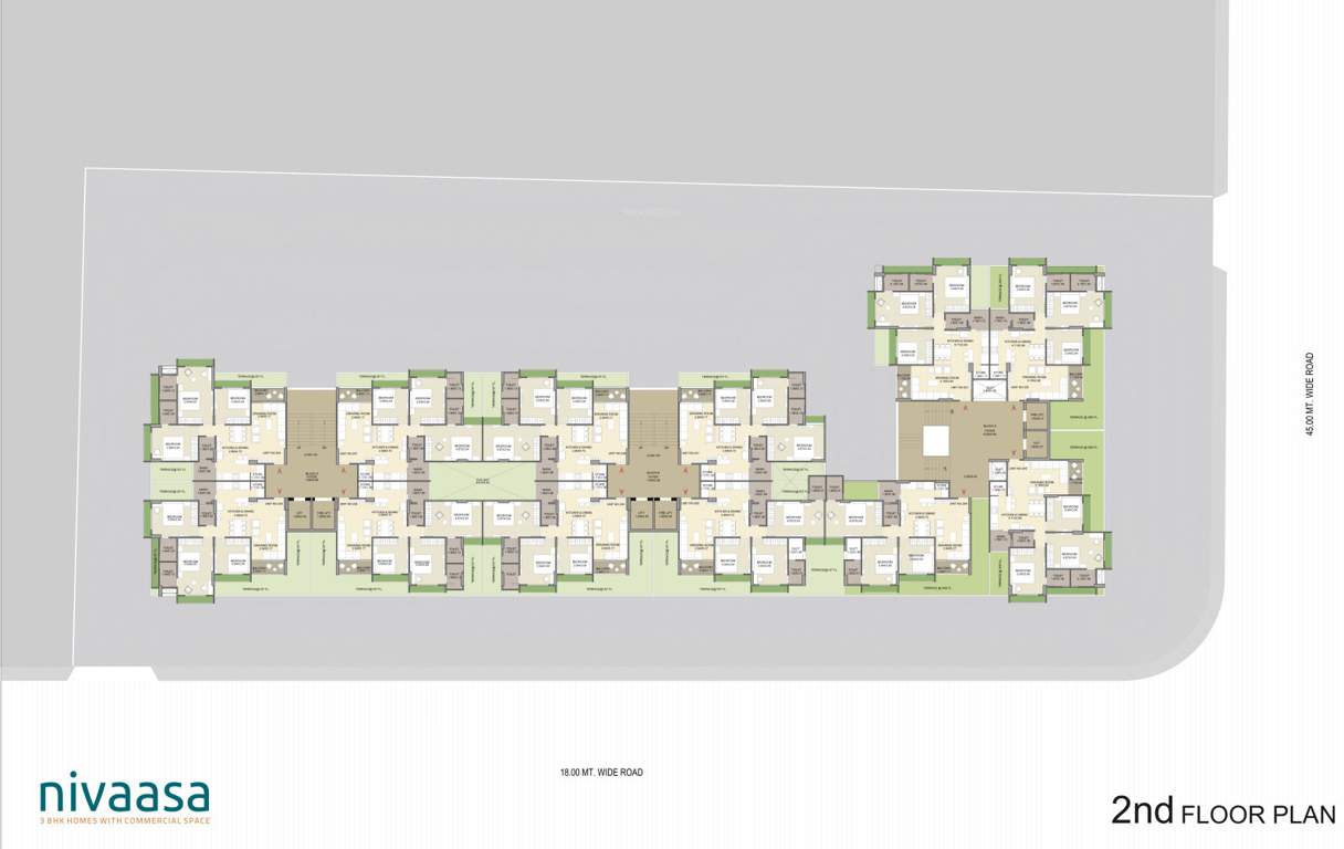  nivaasa Nivaasa Cluster Plan for 2nd Floor