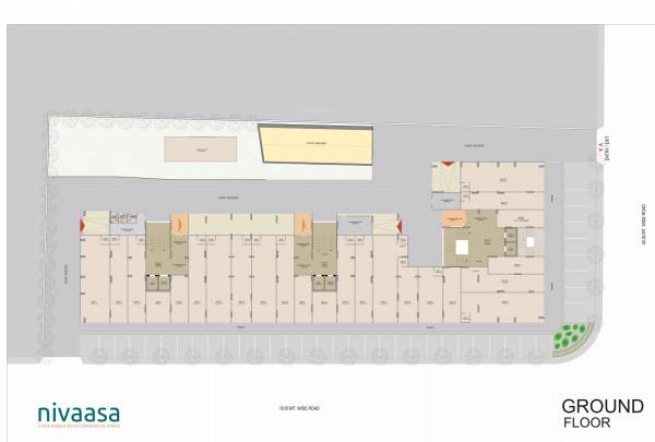  nivaasa Nivaasa Ground Floor Cluster Plan