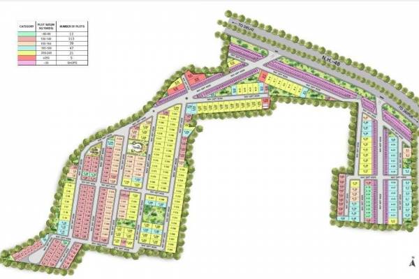  atulyam-residency Layout Plan