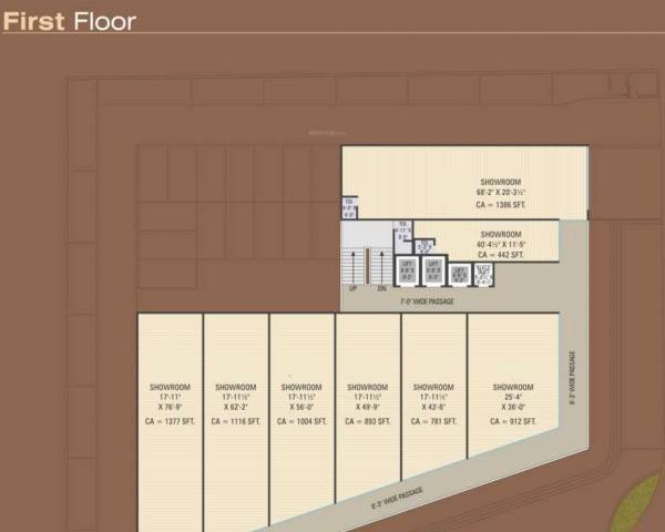  velocity A Cluster Plan For 1st Floor