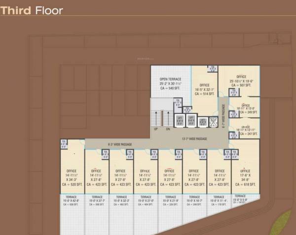 velocity A Cluster Plan For 3rd Floor