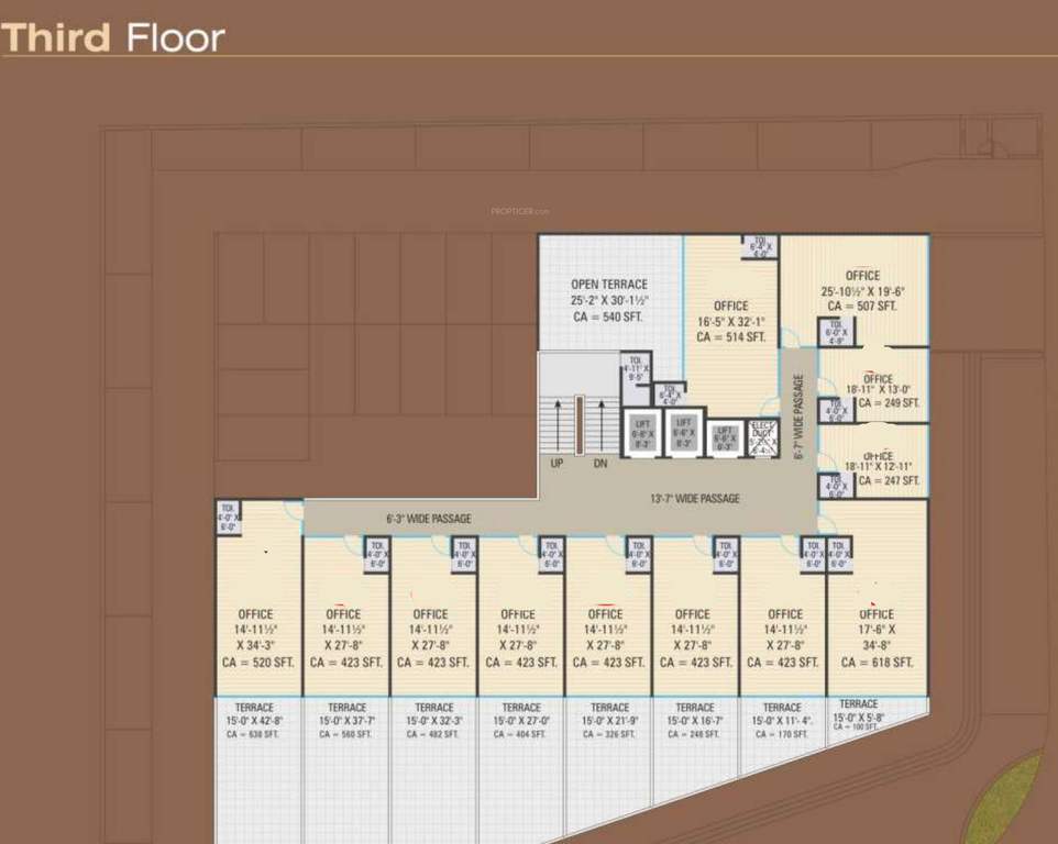 velocity A Cluster Plan For 3rd Floor