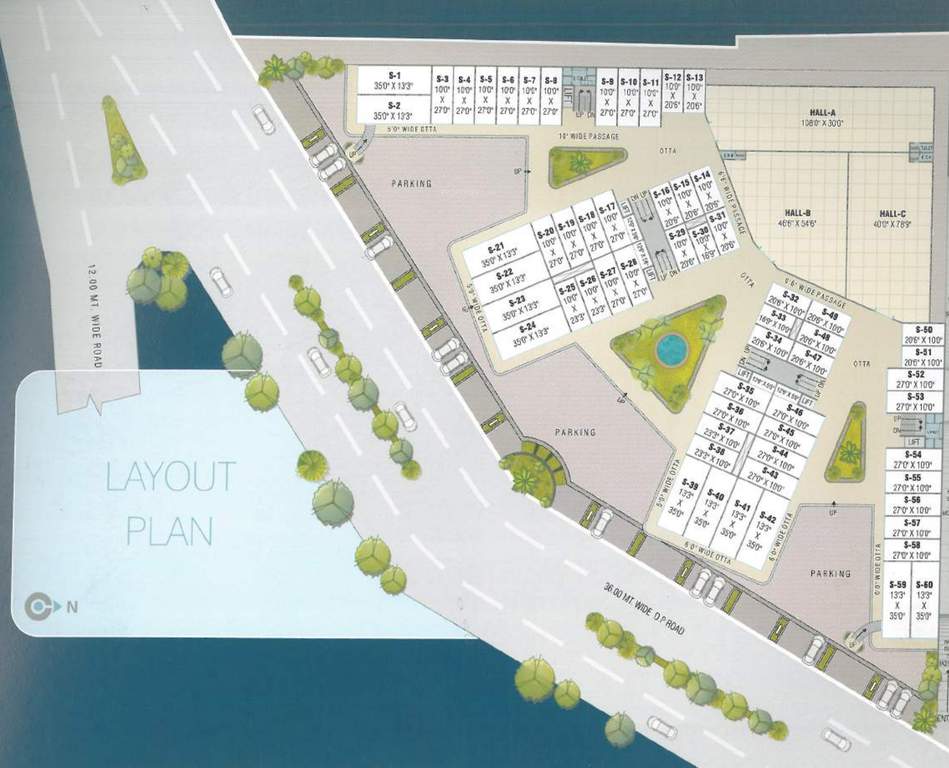 atlanta mall Layout Plan