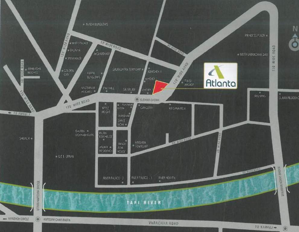 atlanta mall Location Plan