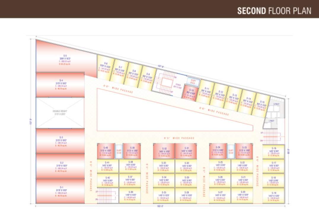  meridian business center MBC Cluster Plan For 2nd Floor