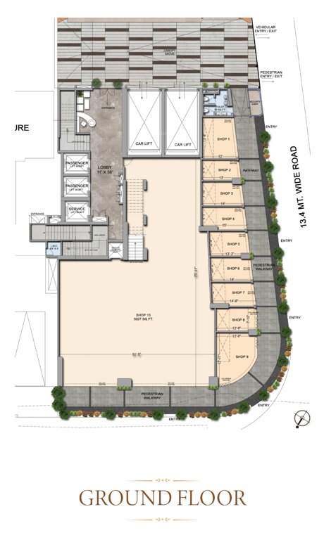  9 rajgir 9 Rajgir Cluster Plan for ground Floor