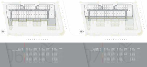  trade-center Trade Center Cluster Plan from 6th to 7th Floor