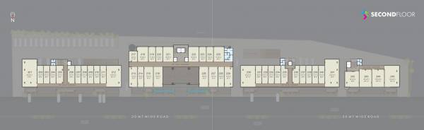 Block A, B, C And D Cluster Plan for 2nd Floor broadway Block A, B, C And D Cluster Plan for 2nd Floor