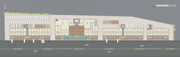 Block A, B, C And D Cluster Plan for ground Floor broadway Block A, B, C And D Cluster Plan for ground Floor