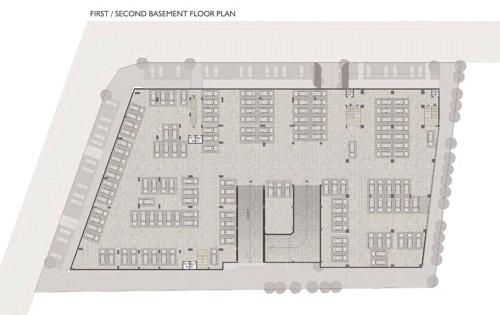 Block A And B Cluster Plan for 1st And 2nd Basement Floor swc-hub Block A And B Cluster Plan for 1st And 2nd Basement Floor