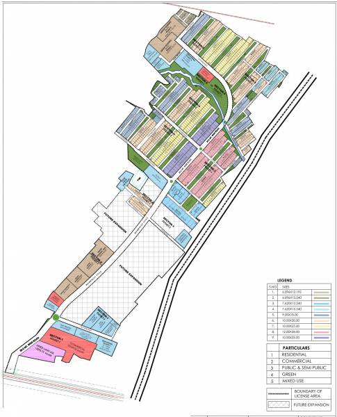  park-city-phase-3-plots Layout Plan