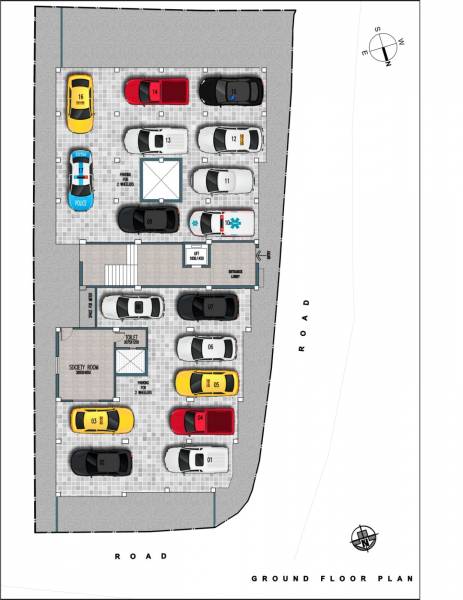  royal-castle Ananda Nibas Cluster Plan