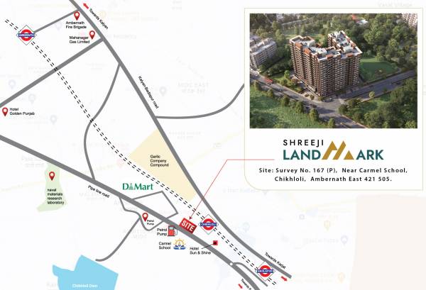  shreeji-landmark-phase-1 Location Plan